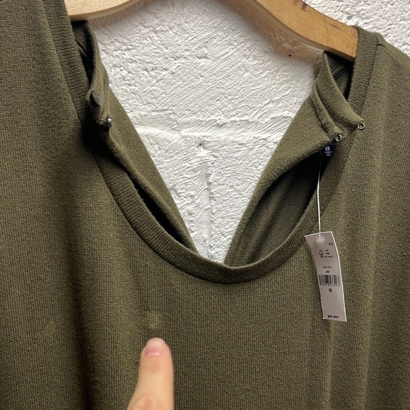 NEW GAP Maternity Softspun Jumpsuit XS - Picture 3 of 6